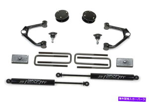 �T�X�y���V���� �G�A�T�X�y���V�����T�X�y���V�����X�g���b�g�t�����g�A�[�m�b�gas-2787 Fabtech for 19-21 GM K1500 3.5in Budget UCA System w/Rear Stealth Shocks