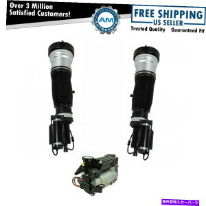 �T�X�y���V���� S430 S500�p�G�A���C�h�T�X�y���V�����R���v���b�T�[�ƃV���b�N�X�g���b�g�A�Z���u���L�b�g Air Ride Suspension Compressor & Shock Strut Assembly Kit for S430 S500