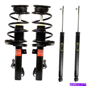 TXyV Hellwig 7717 Sway Bar Monroe Front Strut Coil Springs & Rear Shock Absorbers Kit For Mazda 3 GX S GS i