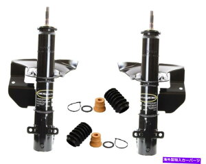 TXyV 2013-2016̌㕔㕔TXyVRg[~jN[p[-522-058-b Monroe Front Left & Right Struts & Boot Kits For Pontiac Oldsmobile Buick Chevy