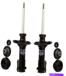 �T�X�y���V���� �V�{���[�J�}��93-02 Monroe Front Left and Right Struts & Mounting Kits For VW Golf 2.0L L4 Mexico�y���s�A���i�z