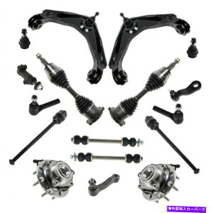 TXyV ~jNu}07-14 R55 For Chevrolet GMC Hummer Control Arm Wheel Hubs Axles Steering/Suspension Kit