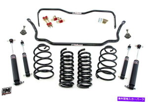 TXyV Kia Forte K3 14-18 Godspeed MMX3260-B MAXX UMI Performance 64-66 Chevelle Suspension Handling Kit, 2" Drop- Stage 1.5