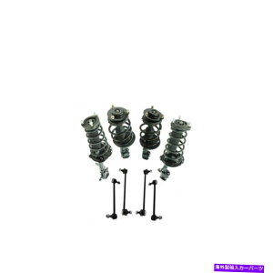 �T�X�y���V���� Range Rover Sport L320 3.0 D 4x4�̂��߂�Vds 8pc Front Rear Complete Strut Spring Assembly & Sway Bar Link Kit For Venza�y���s�A���i�z