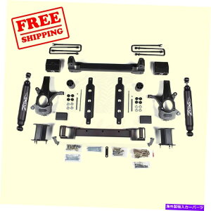 TXyV 6.5 "tgATXyVtgLbgGMC 1500sbNAbv2WD 2014-2018][ɓK܂ 6.5" Front & Rear Suspension Lift Kit fits GMC 1500 Pickup 2WD 2014-2018 Zone