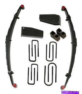 TXyV Skyjacker 6 "80-98 F-250 4WD̃ubN}bNXVbNtTXyVtgLbg Skyjacker 6" Suspension Lift Kit w/ Black MAX Shocks for 80-98 F-250 4WD