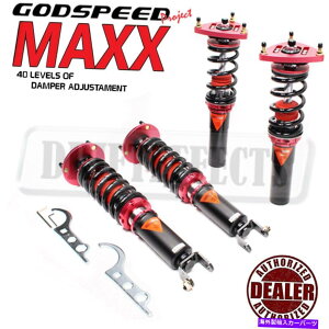 �T�X�y���V���� �v���R���v�T�X�y���V����3 4in 07-13�g���^�c���h�� FOR PORSCHE CARRERA 2/4 05-12 997 GODSPEED MAXX COILOVERS SUSPENSION CAMBER PLAT�y���s�A���i�z