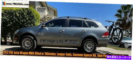 サスペンション 1997年年2006年年年スカイ4wdロックロックスウェイバー-jfsba10 Lift Kit for VW Jetta Wagon 2010-2014 2 Inch Suspension Coils Spacers Bilsteins