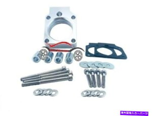 Throttle Body �V���o�[�r���b�g�A���~�j�E���X���b�g���{�f�B�X�y�[�T�[�t�B�b�g01-05�z���_�V�r�b�N1.7L D17A Silver Billet Aluminum Throttle Body Spacer Fit 01-05 Honda Civic 1.7L D17A�y���s�A���i�z