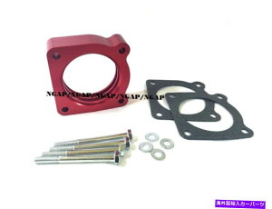 Throttle Body 02-06�̃��b�h�{���e�b�N�X�X���b�g���{�f�B�X�y�[�T�[���Y�A���e�B�}�Z���g��2.5L SE-R�X�y�b�Nv Red Vortex Throttle Body Spacer For 02-06 Nissan Altima Sentra 2.5L SE-R SPEC V�y���s�A���i�z