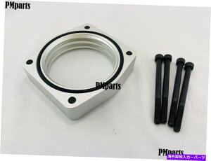 Throttle Body �V���o�[�r���b�g�A���~�j�E���X���b�g���{�f�B�X�y�[�T�[�t�B�b�g09-14���Y�ő�3.5L VQ35DE Silver Billet Aluminum Throttle Body Spacer fit 09-14 Nissan Maxima 3.5L VQ35DE�y���s�A���i�z