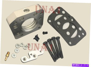 Throttle Body 93-00ホンダシビックSOHC VTEC非VTEC 1.5L 1.6Lのシルバースロットルボディスペーサー Silver Throttle Body Spacer For 93-00 Honda Civic SOHC VTEC Non-VTEC 1.5L 1.6L