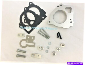 Throttle Body 03-07�̃X���b�g���{�f�B�X�y�[�T�[ Throttle Body Spacer for 03-07 DODGE DAKOTA DURANGO 4.7L 06-07 Mitsubishi Raider