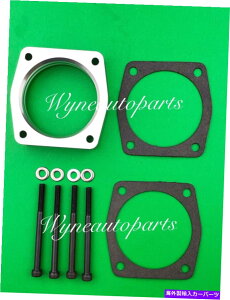 Throttle Body 04-09YNGXg01-04pXt@C_[3.5L̃Vo[Xbg{fBXy[T[Lbg Silver Throttle Body Spacer Kit for 04-09 Nissan Quest 01-04 Pathfinder 3.5L