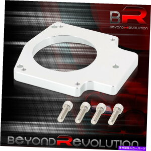 Throttle Body Chevy GM Universal LS-Series 75mm-92mm�A���~�j�E���X���b�g���{�f�B�A�_�v�^�[�v���[�g�p For Chevy GM Universal LS-Series 75MM-92MM Aluminum Throttle Body Adapter Plate�y���s�A���i�z