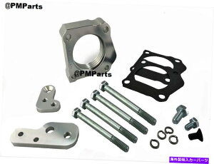 Throttle Body 96-02�g���^4runner 4�����i�[�̃V���o�[�r���b�g�X���b�g���{�f�B�X�y�[�T�[3.6L Silver Billet Throttle Body Spacer For 96-02 Toyota 4Runner 4 Runner 3.6L