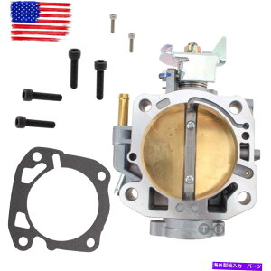 Throttle Body 1990�N����2001�N��Acura Integra�iGS�ALS�j��70mm�A���t�@�V���[�Y�X���b�g���{�f�B 70mm Alpha Series Throttle Body for 1990 - 2001 Acura Integra (GS, LS)�y���s�A���i�z