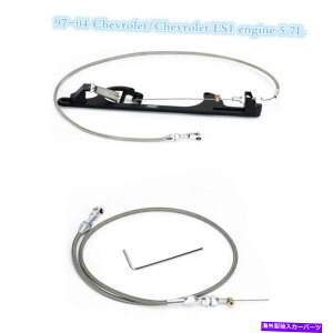 Throttle Body LSGW36 "XeX|ґgXbgKXP[uLS1 4.8 5.3 6.0CXg[ LS Engine 36" Stainless Steel Braided Throttle Gas Cable LS1 4.8 5.3 6.0 install