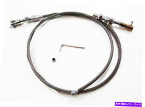 Throttle Body R6054X���[�V���O�p���[�J���p�j�[R6054X 36 �t�B�b�g�p�̃X�e�����X�X�`�[���X���b�g���P�[�u�� R6054x Racing Power Company R6054x 36 Stainless Steel Throttle Cable For Fits�y���s�A���i�z
