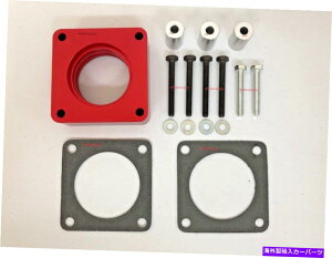 Throttle Body ���b�h�X���b�g���{�f�B�X�y�[�T�[�t�B�b�g�W�[�v�`�F���L�[XJ�����O���[TJ YJ�O�����h�`�F���L�[WJ Red Throttle Body Spacer Fit Jeep Cherokee XJ Wrangler TJ YJ Grand Cherokee WJ�y���s�A���i�z
