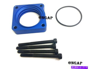 Throttle Body ブルーパワーフロービレットスロットルボディスペーサーフィット12-15ホンダシビックSI 2.4L K24Z7 Blue Power Flow Billet Throttle Body Spacer Fit 12-15 Honda Civic SI 2.4L K24Z7