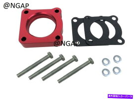 Throttle Body レッドスロットルボディスペーサーフィット93-99三菱3000GT 00-05 ECLIPSE GALANT 3.0L Red Throttle Body Spacer Fit 93-99 Mitsubishi 3000GT 00-05 Eclipse Galant 3.0L