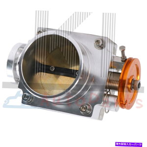 Throttle Body ���j�o�[�T���n�C�p�t�H�[�}���X�t���[�V���o�[80mm 3.15 �X���b�g���{�f�B�ێ�}�j�z�[���h Universal High Performance Flow Silver 80MM 3.15 Throttle Body Intake Manifold�y���s�A���i�z