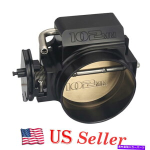 Throttle Body LS1 LS2 LS3 GM GEN III LS6 LS LS7 SXボルトケーブル用ブラック102mmスロットルボディ Black 102mm Throttle Body For LS1 LS2 LS3 GM Gen III LS6 LS LS7 SX Bolt Cable
