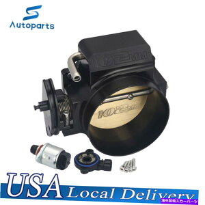 Throttle Body GM Gen III LS1 LS2 LS3 LS6 LS LS7 LSX{gP[û߂102mmXbg{fBubN 102mm Throttle Body Black For GM Gen III LS1 LS2 LS3 LS6 LS LS7 LSX Bolt Cable