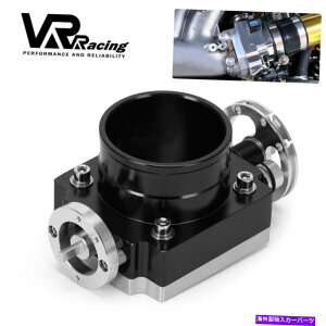 Throttle Body 80mmjo[TCe[N}jz[hptH[}XrbgA~jEXbg{fBubN 80MM Universal Intake Manifold Performance Billet Aluminum Throttle Body Black