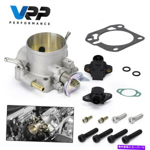 Throttle Body Honda Civic Si B17 B18 B20 D15 ACURAp70mmXbg{fBƃ}bvZT[ 70mm Throttle Body W/ TPS & Map Sensor for Honda Civic SI B17 B18 B20 D15 Acura