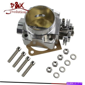 Throttle Body �O�H�����T�[�̂��߂�70mm�X���b�g���{�f�BEVO 4 5 6 Eclipse DSM 4G63 1996-1999 70mm Throttle Body for Mitsubishi Lancer EVO 4 5 6 ECLIPSE DSM 4G63 1996-1999�y���s�A���i�z