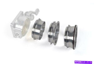 Throttle Body �N�����v�ƌ�z�t�F���[���������V�o���h�C�����b�g��K�����X���b�g���{�f�B�C�����b�g90mm 4 K-Tuned Throttle Body Inlet 90mm 4 In V-Band Inlet with Clamp and Mating Ferrule�y���s�A���i�z