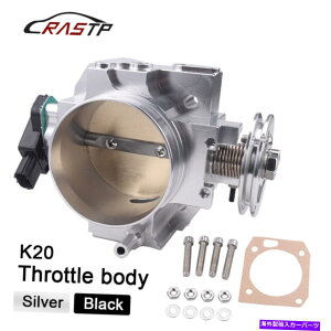 Throttle Body Acura Honda DC5 EP3 FG FA K-SERIES K20 SWAP�p70mm�{���g���X���b�g���{�f�B�V���o�[ 70MM Bolton Throttle Body Silver For Acura Honda DC5 EP3 FG FA K-Series K20 Swap�y���s�A���i�z