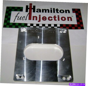 Throttle Body BBC 454/7.4Ln~gR˗pCNC@BH4 BBL TBIA_v^[ CnC machined 4 BBL TBI adapter for BBC 454/7.4l Hamilton Fuel Injection