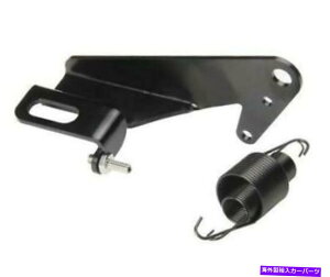 Throttle Body Lokar BlackXeXXbgP[uuPbgXvOXz[XiCp[XTCB-40HS LOKAR Black Stainless Throttle Cable Bracket & Springs Holley Sniper XTCB-40HS