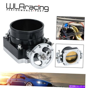 Throttle Body ���j�o�[�T���p�t�H�[�}���X�r���b�g�A���~�j�E���n�C�t���[90mm�X���b�g���{�f�B3.5 �u���b�N Universal Performance Billet Aluminum High Flow 90mm Throttle Body 3.5 Black�y���s�A���i�z