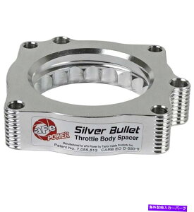 Throttle Body AFEi46-32005j09-20_bWgbN̂߂̋̒eۃXbg{fBXy[T[TBS v8 aFe (46-32005) Silver Bullet Throttle Body Spacers TBS for 09-20 Dodge Trucks V8
