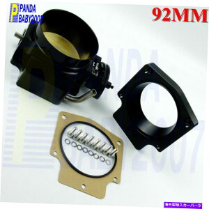 Throttle Body GM Gen LS1 LS2 LS6 LS3 LS LS7 SX LSスロットルボディハイフロー92mm 3.6 "アダプターBK GM GEN LS1 LS2 LS6 LS3 LS LS7 SX LS THROTTLE BODY HIGH FLOW 92mm 3.6" ADAPTER BK