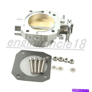 Throttle Body 新しい70mmビレットアルミニウムスロットルボディホンダシビックSI CRX Integra GSRに適しています New 70mm Billet Aluminum Throttle Body Fit For Honda Civic SI CRX Integra GSR