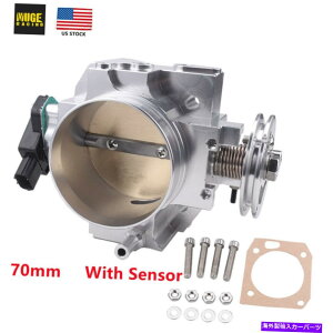 Throttle Body 米国70mm TPSスロットルボディCivic Si K-Series K20 Engine Acura RSX用センサー US 70mm TPS Throttle Body w/ Sensor For Civic Si K-Series K20 Engine Acura RSX