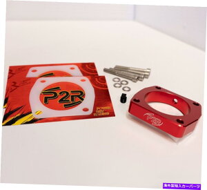 Throttle Body P2R���b�h�X���b�g���{�f�B�X�y�[�T�[�t�B�b�g2010 Honda S2000 2.2L 306R P2R Red Throttle Body Spacer Fits 2010 Honda S2000 2.2L 306R�y���s�A���i�z