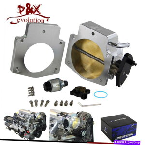 Throttle Body 102mmXbg{fBIAC TPSXy[T[v[gGM Geniii LS1 LS2 LS3 LS6 LS7 LSX 102mm Throttle Body & IAC TPS Spacer Plate for GM GenIII LS1 LS2 LS3 LS6 LS7 LSX