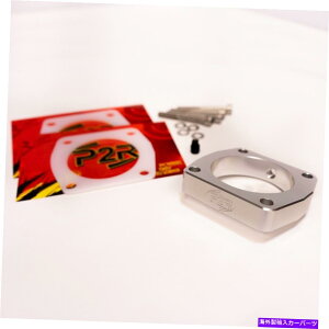 Throttle Body P2R�V���o�[�X���b�g���{�f�B�X�y�[�T�[�t�B�b�g2006-2010�z���_���b�W���C��3.5L J35 306 P2R Silver Throttle Body Spacer Fits 2006-2010 Honda Ridgeline 3.5L J35 306�y���s�A���i�z