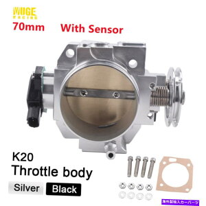 Throttle Body 70mm TPSXbg{fBCivic Si K-Series K20 Engine Acura RSXpZT[ 70mm TPS Throttle Body w/ Sensor For Civic Si K-Series K20 Engine Acura RSX