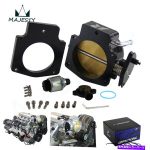Throttle Body 92mmXbg{fB+TPS IAC+V{[GM Gen III LSX LS LS1 LS2 LS7pA_v^[v[g 92MM Throttle body+TPS IAC+Adapter Plate For Chevy GM Gen III LSX LS LS1 LS2 LS7