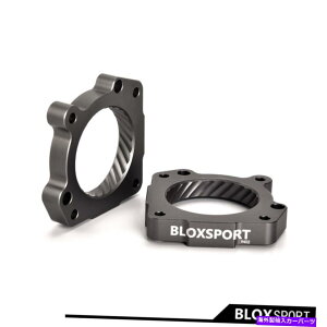 Throttle Body �C���t�B�j�e�BQX50��2PC 3,7 V6 2016+�O���[�A���~�j�E�������X���b�g���{�f�B�L�b�g�X�y�[�T�[ 2pc For Infiniti qx50 3,7 v6 2016+ Grey Aluminum Alloy Throttle Body Kit Spacers�y���s�A���i�z