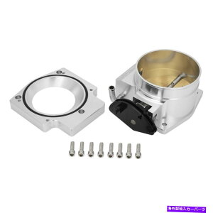Throttle Body 92mmXbg{fB + GM Gen III LS1 LS2 LS3 LS6 7 LSXp}jz[hA_v^[v[g 92mm Throttle Body + manifold Adapter Plate For GM GEN III LS1 LS2 LS3 LS6 7 LSX