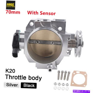 Throttle Body SL 70mm TPSスロットルボディシビックSI K-SERIES K20 ENGINE ACURA RSX用センサー SL 70mm TPS Throttle Body w/ Sensor For Civic Si K-Series K20 Engine Acura RSX