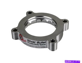 Throttle Body 2006年から2011年の銀の弾丸スロットルボディスペーサー市民si w/工場摂取量 aFe Silver Bullet Throttle Body Spacer for 2006-2011 Civic Si w/ Factory Intake